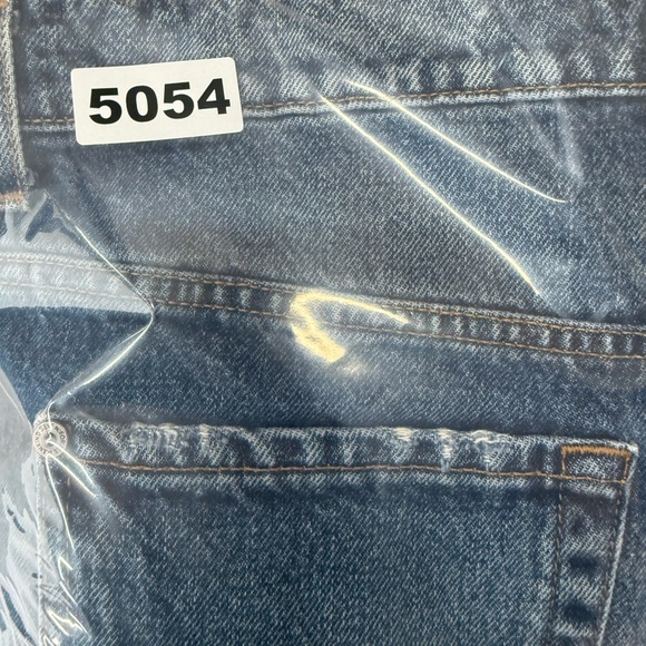 7 For All Mankind Distressed Denim Mini Skirt Size 28 - Picture 7 of 7